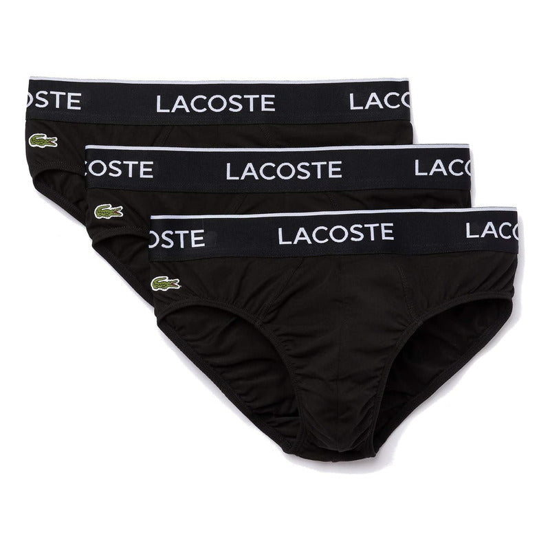 Boxer Lacoste Pack De 3 Trusas Casuales De Algodón 6h3379-51