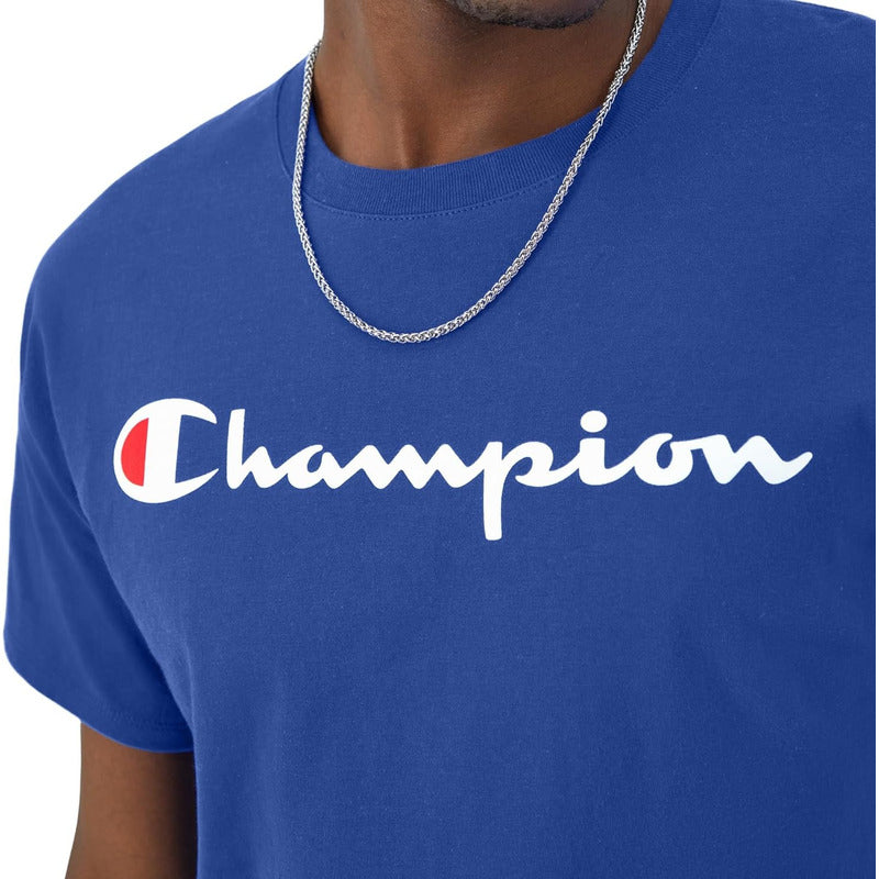 Playera Champion Clasica Rey Hombre Deportivo Casual Gt23h