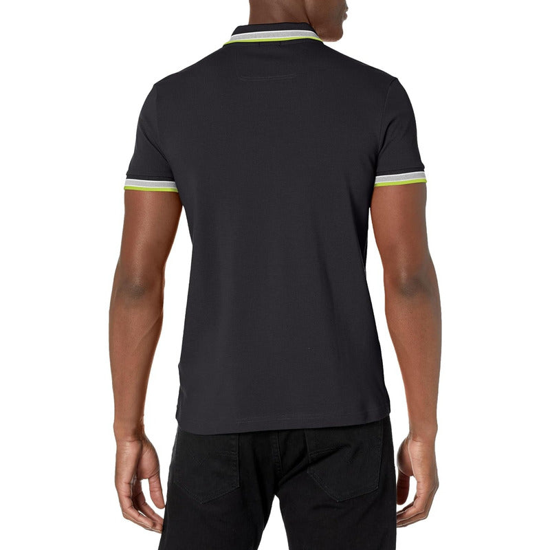 Camisa Hugo Boss Polo Men's Color Casual Grey B0ck56dj3z