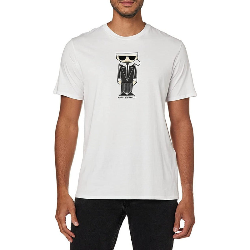 Playera Karl Lagerfeld Paris Kocktail Original Logo Central