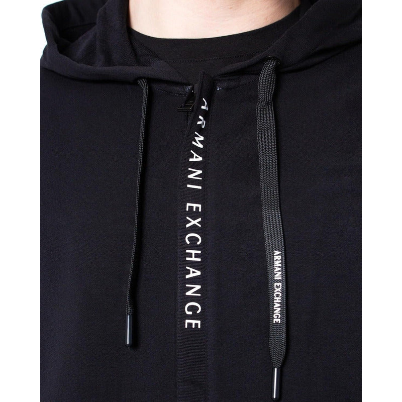 Sudadera Ax Armani Exchange Con Capucha Y Cierre Mod 8nzm82z