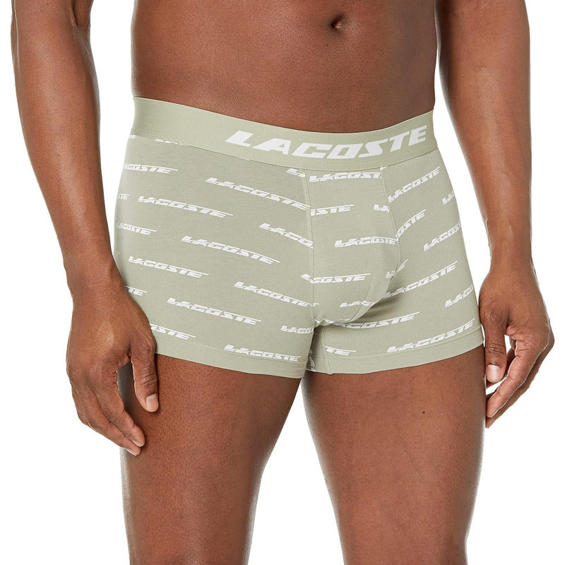 Boxer Lacoste Paquete De 3 Calzoncillos Khaki/5h5914-51gc9
