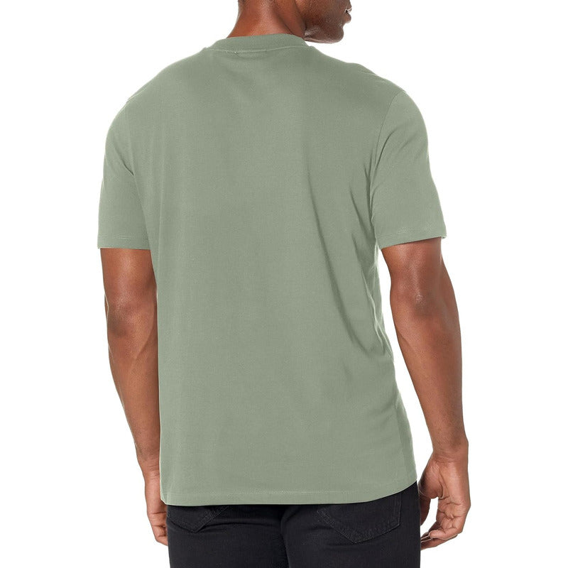 Playera Hugo Boss Bold Block Logo Cotton Sage Green B0c254sv