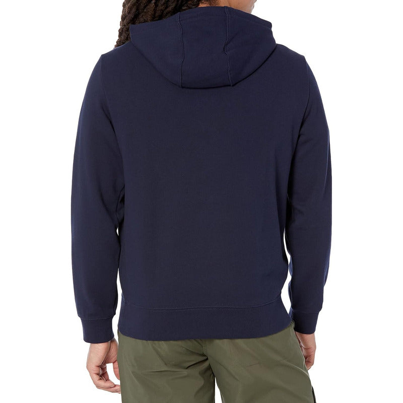 Sudadera Lacoste Con Capucha Y Estampado Marino Sh1204-51
