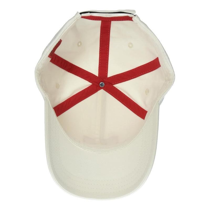 Gorra Hugo Boss Square Logo Blanco Caballero Casual B0bkjqrh