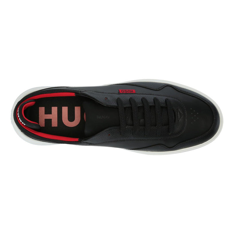 Tenis Hugo Men's Blake Cupsole Smooth Black Soil B0c522kk