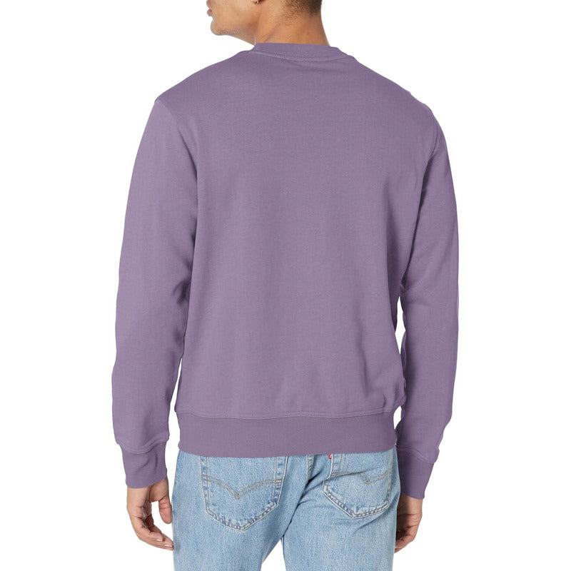 Sudadera Boss Con Cuello Redondo Felpa Francesa Purpu50487