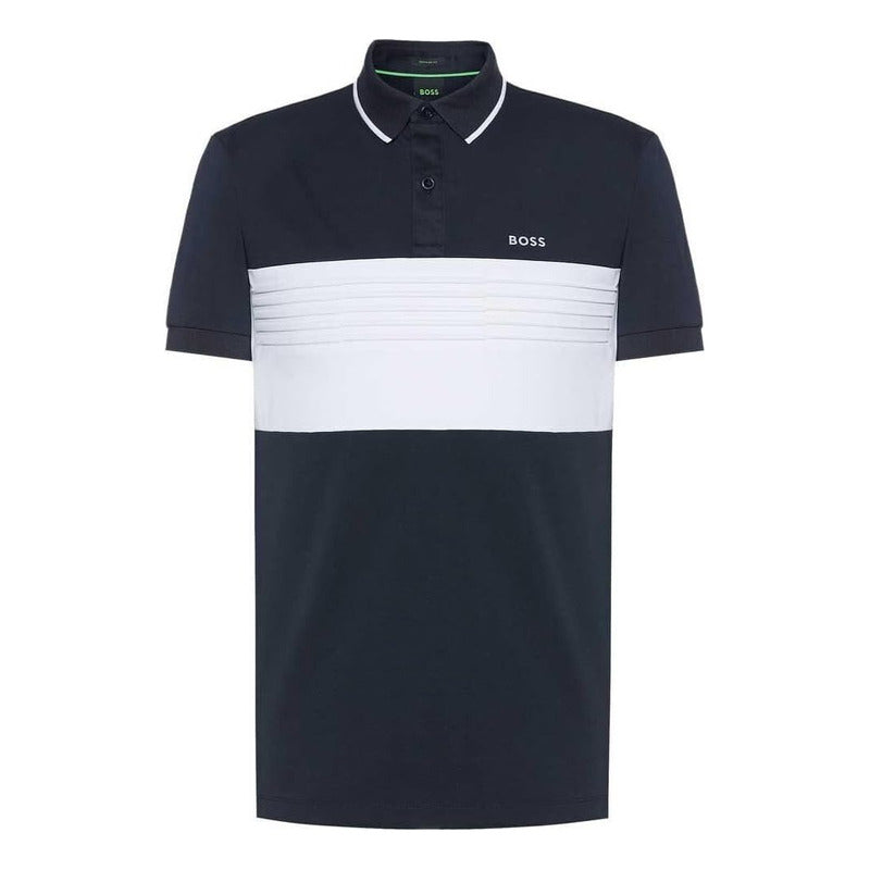 Camisa Hugo Boss Men's Navy Blue Pavel Hombre B0chgbk2jf