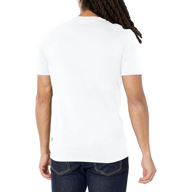 Playera Hugo Boss Gamer Graphic Blank White B0c51tty3g