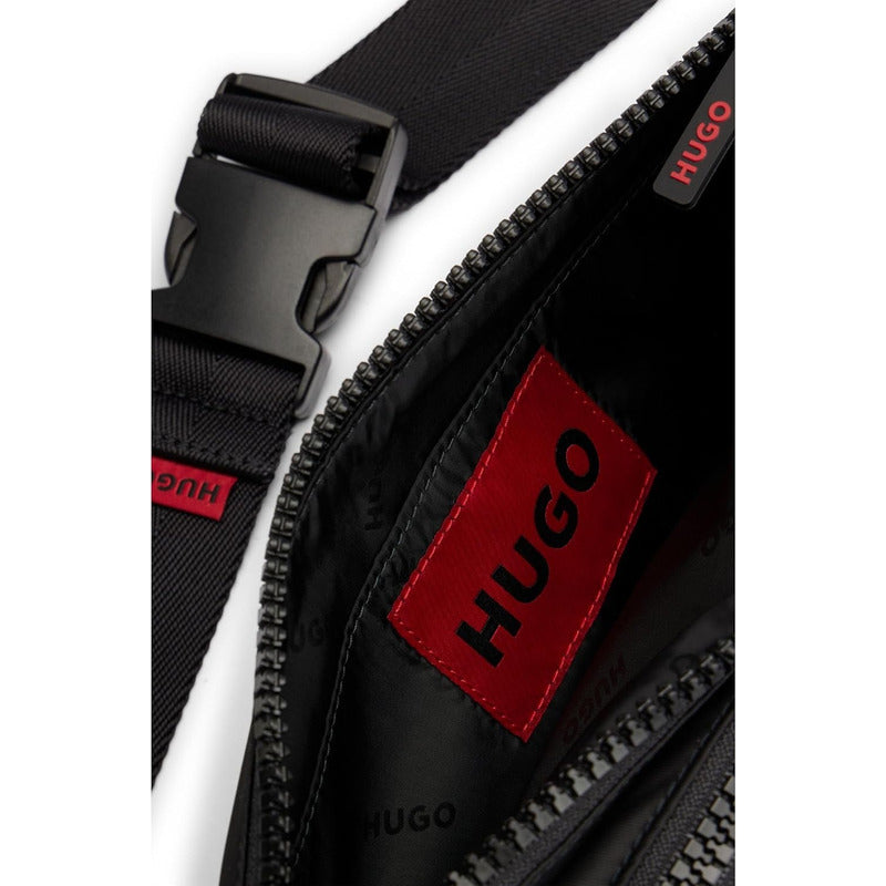 Riñonera Hugo Boss Etiqueta Con Logo Roja Talla Única 50491