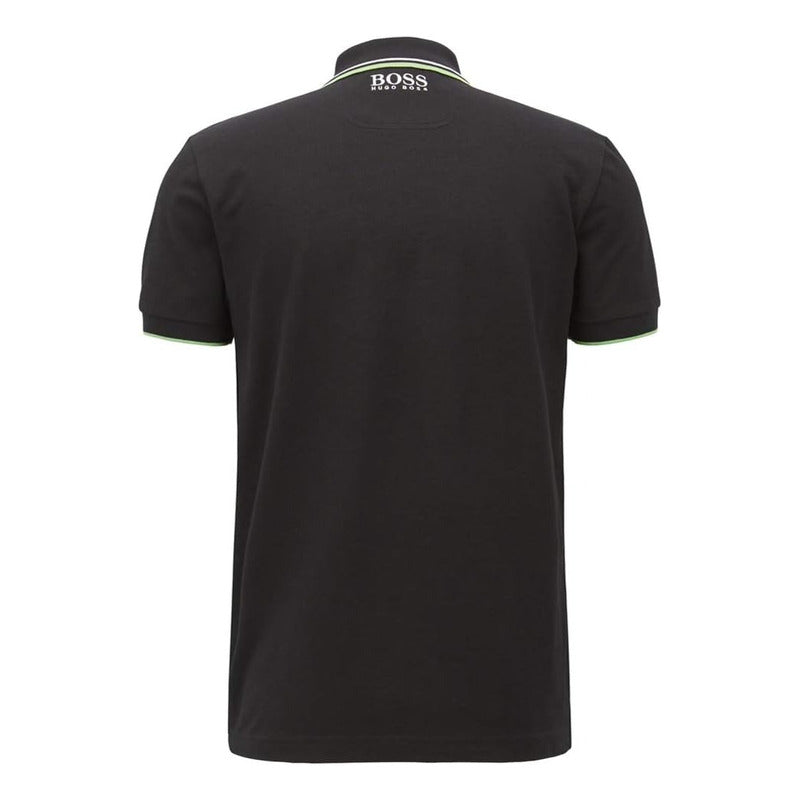 Camisa Hugo Boss Paddy Pro En Contraste Hombre Negro Castkxd
