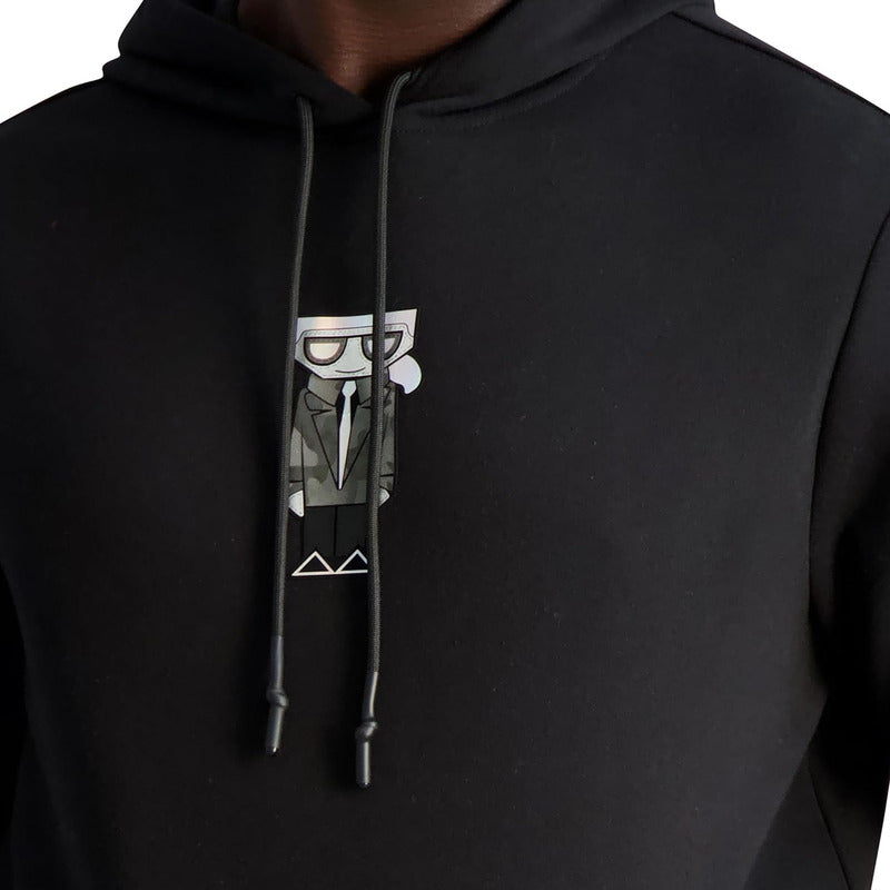 Sudadera Karl Lagerfeld Paris Capucha Caballero Mod Lm2k3966