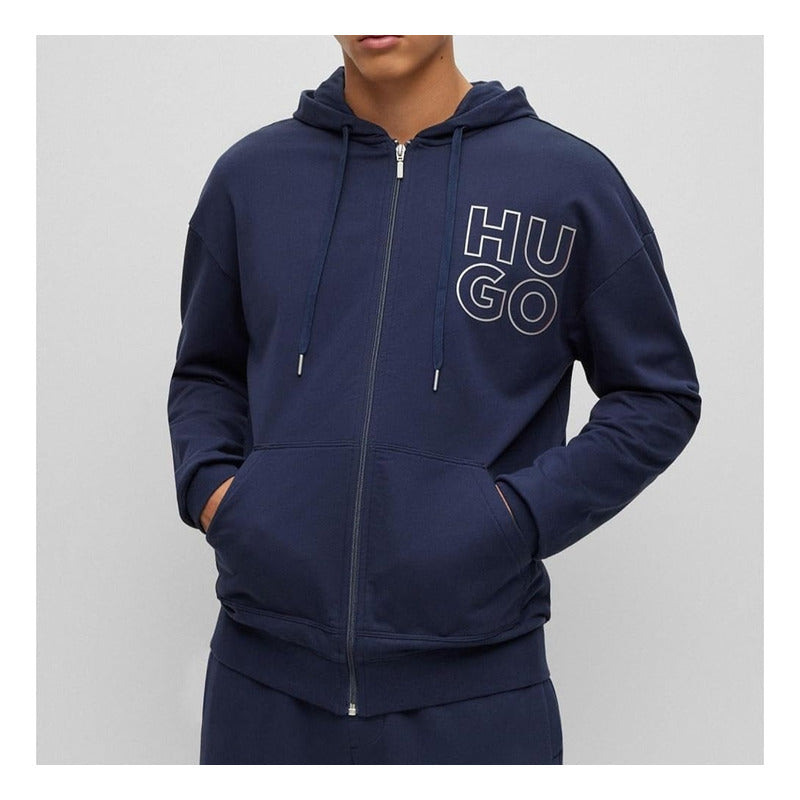Sudadera Hugo Hu Go Azul 50501601 Premium