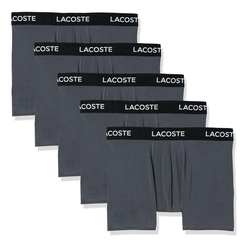 Boxer Lacoste Paq 5 Font Algodon Caballero 6h6521-51xb4