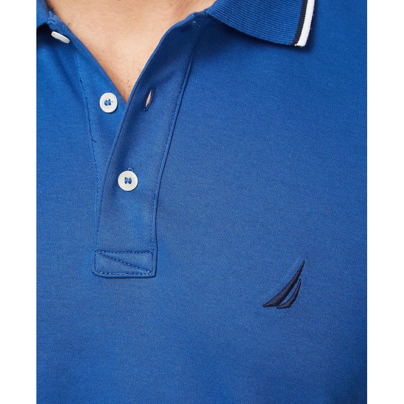 Camisa Nautica Polo Clásico Casual Hombre Rey Algodon K7385