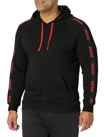 HUGO Logo Taping Hooded Sweatshirt