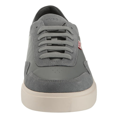 Tenis Boss Blake Cupsole Smooth Para Hombre Gris Blanco