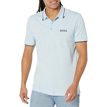 Camisa Hugo Boss Polo Elástico De Algodón Paddy Cielo Tkxdg