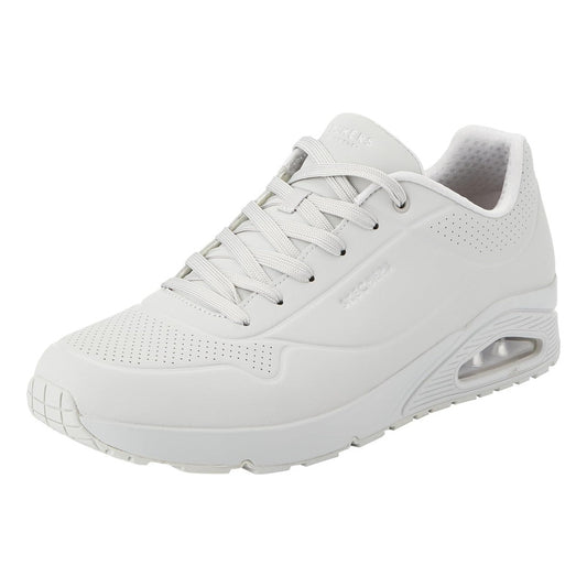 Tenis Skechers Uno - Stand On Air, Blanco Hombre Sintetico 52458
