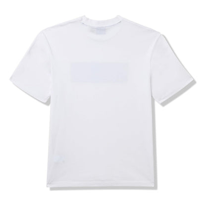 Playera Hugo Men's Logo Stripe Blanco White Salt Casua506001