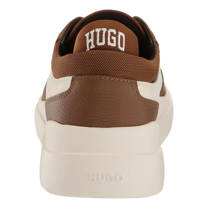 Tenis Hugo Men's Blake Cupsole Smooth Coffee/oat  B0c522kkdn