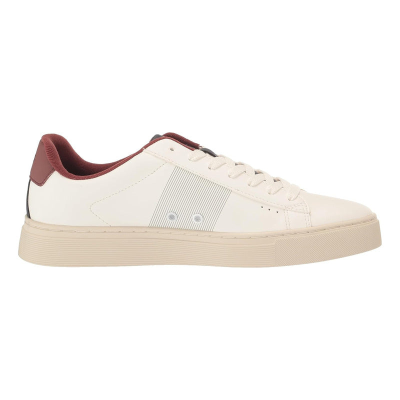 Tenis Boss Men's Rhys Low Profile Cupsole Beige B0bl9ph4nn