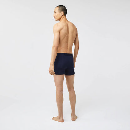 Boxer Lacoste Pack 3 Marino Gris  Iconic Fashion 6h9844-51