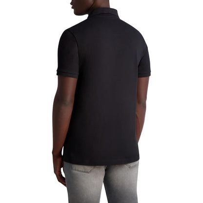 Camisa Karl Lagerfeld Paris Karl Johnny Collar Lm4a3864-blks