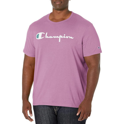 Camiseta Champion Ligera Corta Hombre Tinted Lavender Gt353