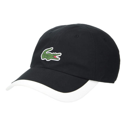 Gorra Lacoste De Microfibra Semielegante Negro Casual R53981
