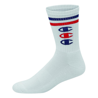 Calcetas Champion Largo 6 Paq White/grey/black Ch170