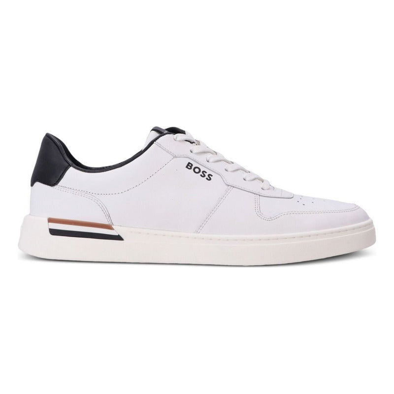Tenis Boss Clint Tenn Ltvp Piel Beige Edicion Limtada 27 Mx