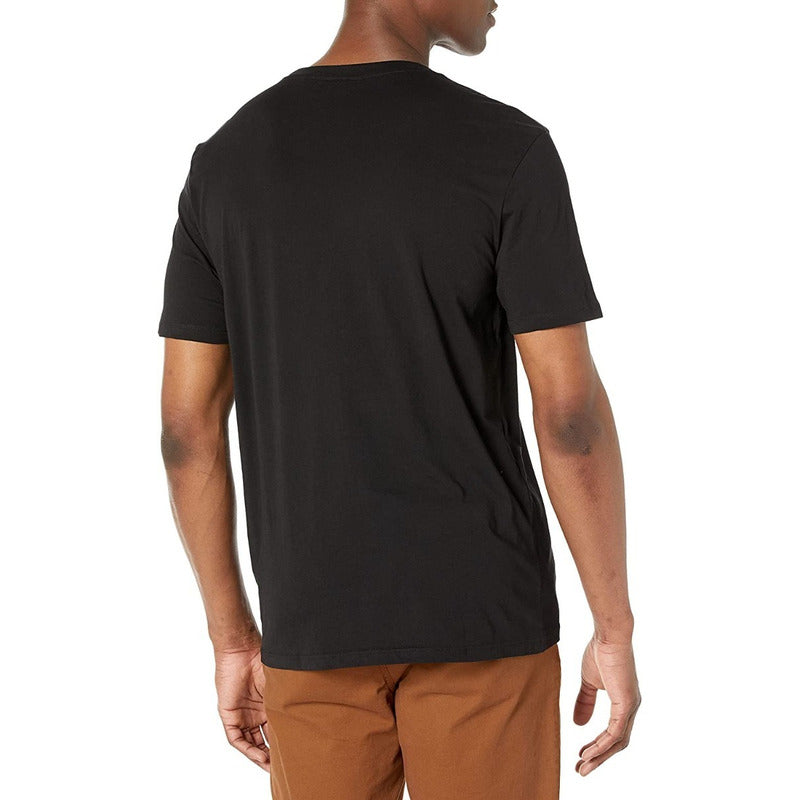 Playera Hugo Boss Logo Rojo Central Letras Premium Original