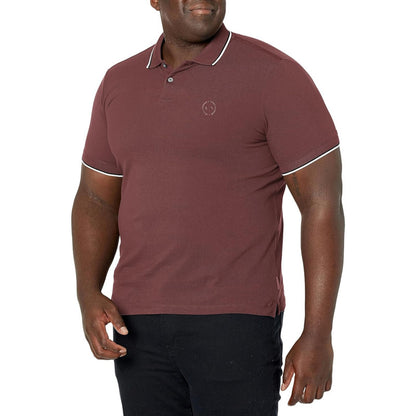 Camisa Ax Armani Exchange Polo Clásico De Piquet Vineyard 06
