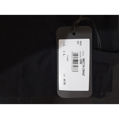 Playera Armani Negro Logo A|x Central 8nzt76 Z8h4z