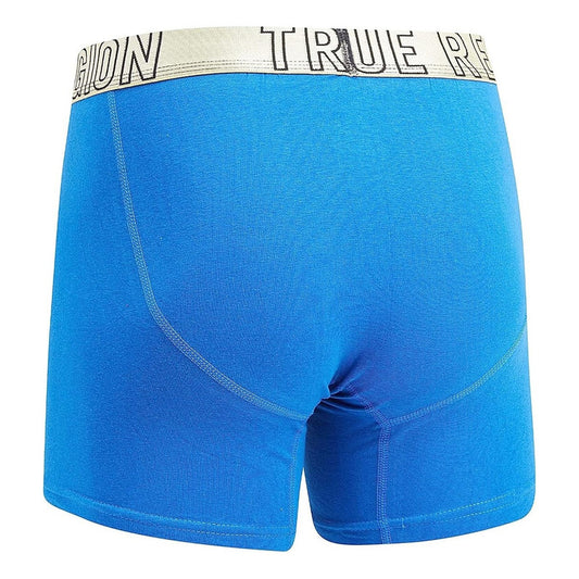 Bóxer True Religion Calzon Algodón Hombre, Paq4 Azul B0cf43r