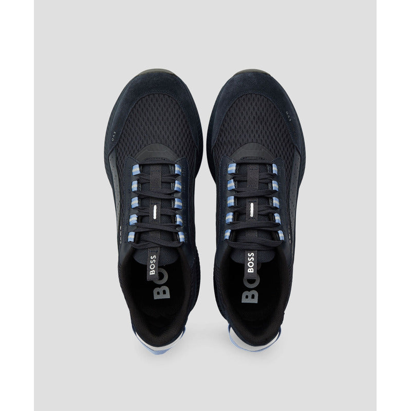 Tenis Boss Casuales En Piel Ttnm Evo Runn Hombre 505229 08