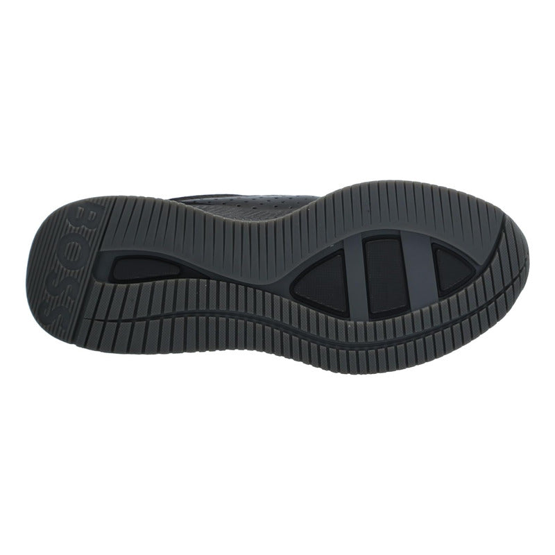 Tenis Boss Men's Modern Knit Structure Black Currant B0dgzrkzqm