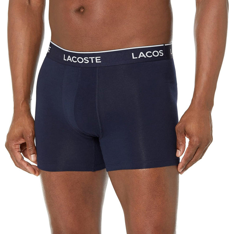 Bóxer Paq De 3 Parma/azul Marino-plata Caballero Mod6h342051