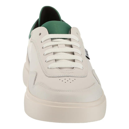 Tenis Boss Blake Cupsole Smooth Para Hombre Blanco Verde