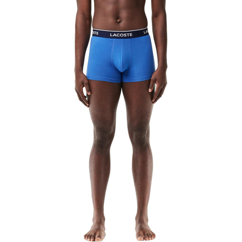 Boxer Lacoste Paq 3 Para Hombre Vaporoso Porcelana 6h3451uei