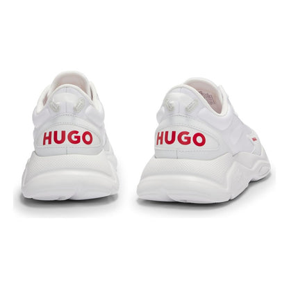 Tenis Hugo Boss Lace-up Sneaker In Mix With Faux Fur Mod5050