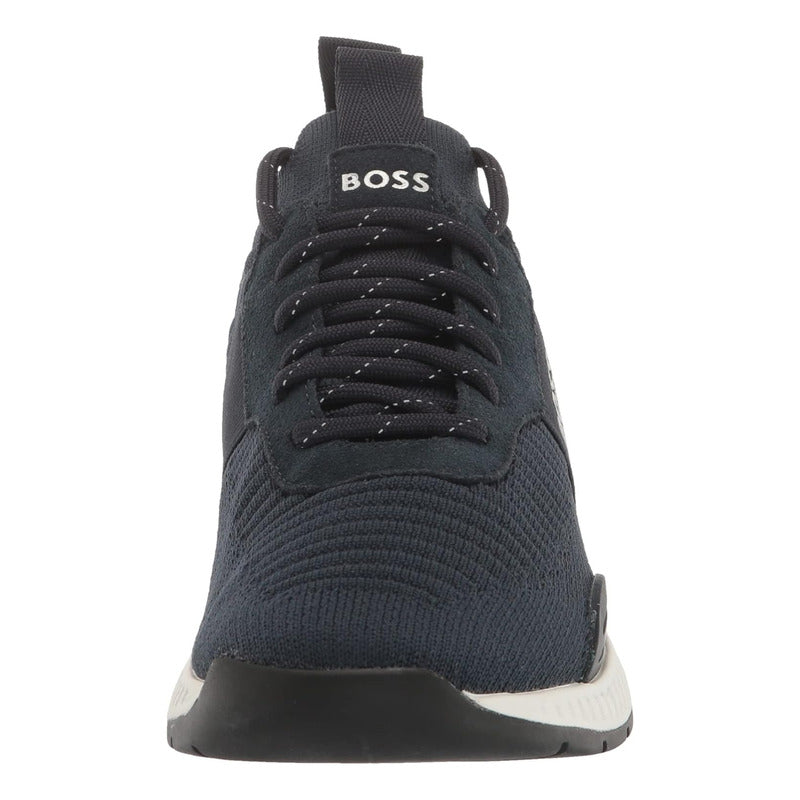 Tenis Hugo Boss  Men's Mesh Mix Running Marino Calceta