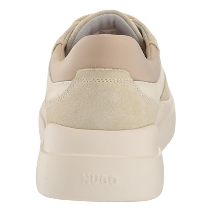 Tenis Boss Blake Cupsole Smooth Para Hombre Beige Marron