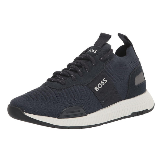 Tenis Hugo Boss  Men's Mesh Mix Running Marino Calceta
