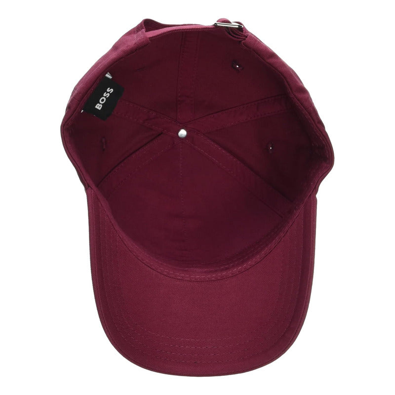 Gorra Hugo Boss Men's Center Logo Cotton Twill Cap Cherry B0