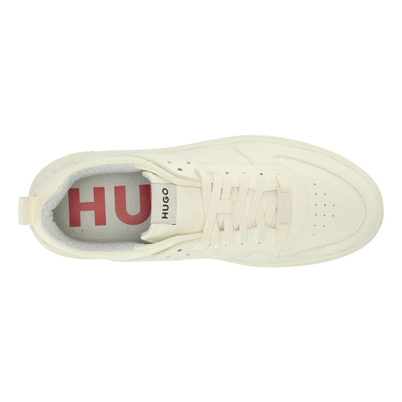 Tenis Hugo Deportivas Kilian Tonal Hombre Blanco Mod  50217
