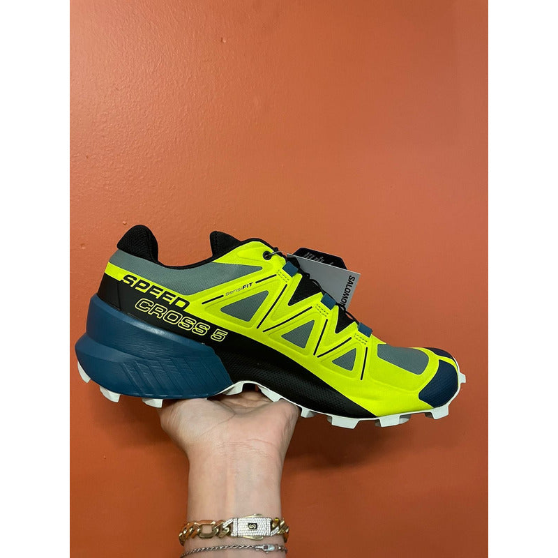 Tenis Salomon Speedcross 5 De Montaña Hombre Verde L4068400