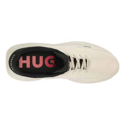 Tenis Hugo Men's Leon Nylon Mix Running Beige  Mod 504986