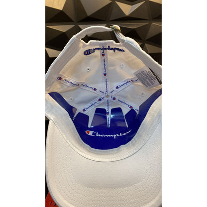 Gorra Champion Blanco Logo Discreto Central Ajustable Urban
